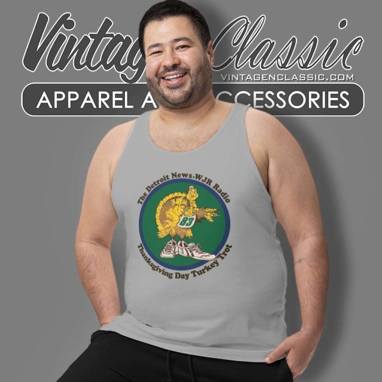 Detroit News Wjr Radio Thanksgiving Day Tank Top Racerback Detroit News Wjr Radio Thanksgiving Day Tank Top Racerback