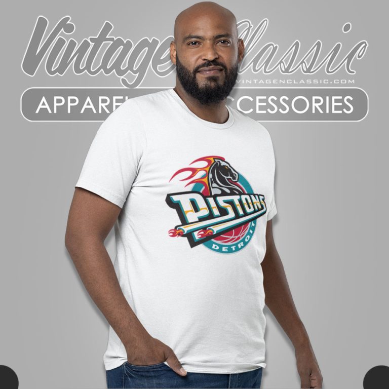 Detroit Pistons 90s Vintage Inspired American Sport Nba Basketball T Shirt Detroit Pistons 90s Vintage Inspired American Sport Nba Basketball T Shirt
