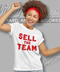 Detroit Pistons Sell The Team Nba Women TShirt