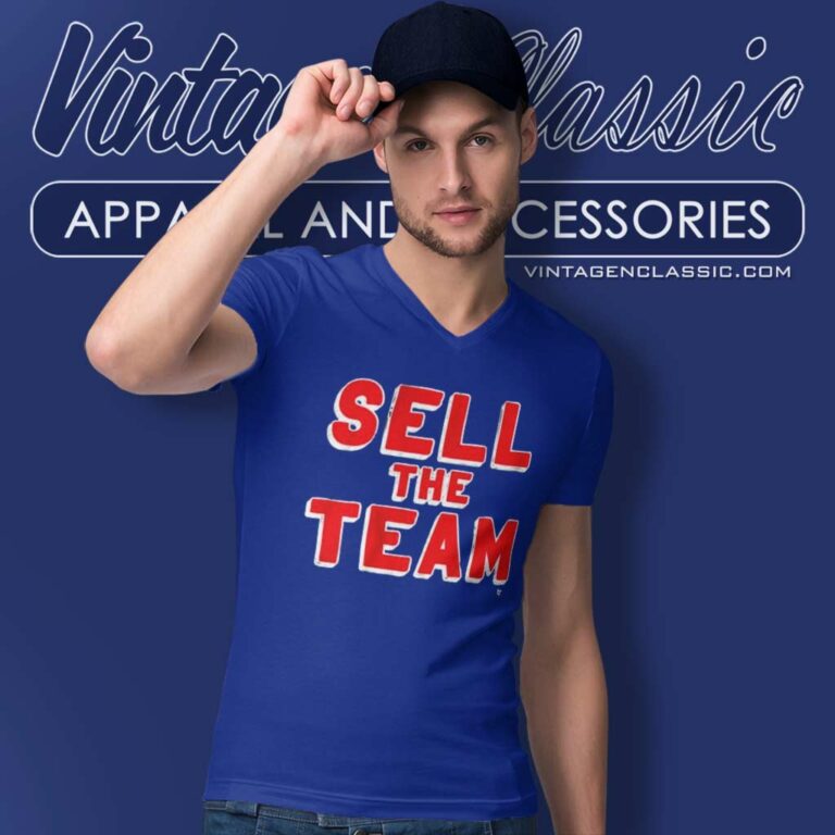 Detroit Pistons Sell The Team V Neck TShirt Detroit Pistons Sell The Team V Neck TShirt