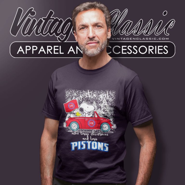 Detroit Pistons Shirt Snoopy And Woodstock Just A Girl Who Loves Christmas And Love T Shirt Detroit Pistons Shirt Snoopy And Woodstock Just A Girl Who Loves Christmas And Love T Shirt