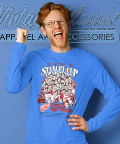 Detroit Red Wings 1997 Stanley Cup Champions Long Sleeve Tee