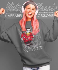 Detroit Red Wings Donald Duck Hockey Shirt 3 Detroit Red Wings Donald Duck Hockey Shirt Sweatshirt