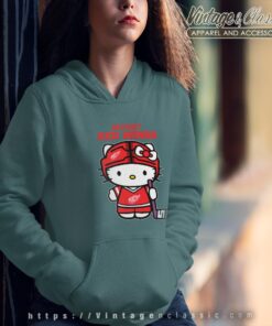 Detroit Red Wings Hello Kitty Shirt Hoodie