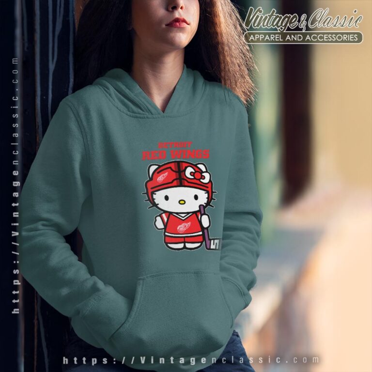Detroit Red Wings Hello Kitty Shirt Hoodie Detroit Red Wings Hello Kitty Shirt Hoodie