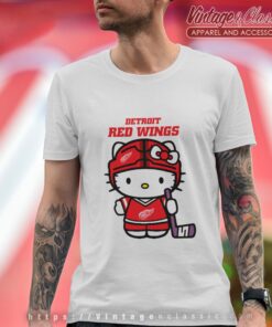 Detroit Red Wings Hello Kitty Shirt