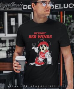 Detroit Red Wings Mickey Stanley Cup T shirt