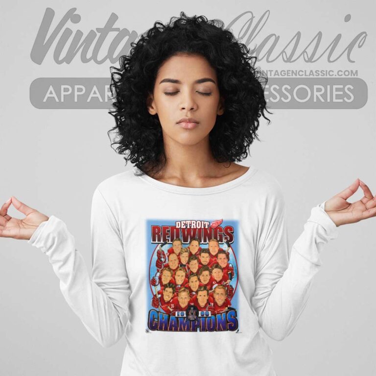 Detroit Red Wings Stanley Cup Champions Long Sleeve Tee Detroit Red Wings Stanley Cup Champions Long Sleeve Tee