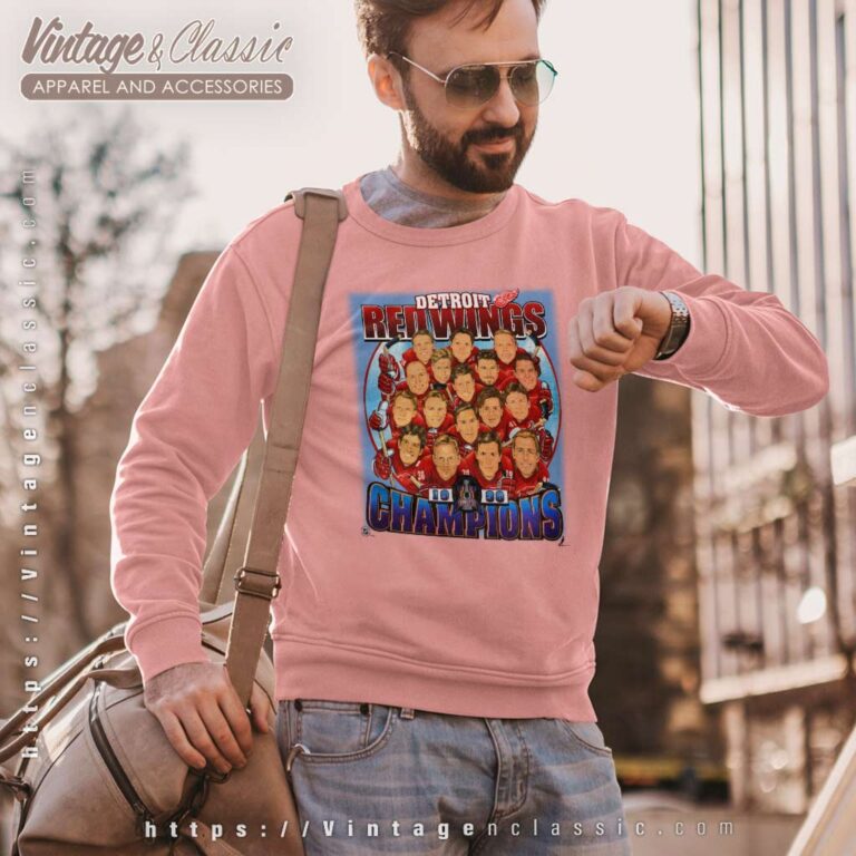 Detroit Red Wings Stanley Cup Champions Sweatshirt Detroit Red Wings Stanley Cup Champions Sweatshirt