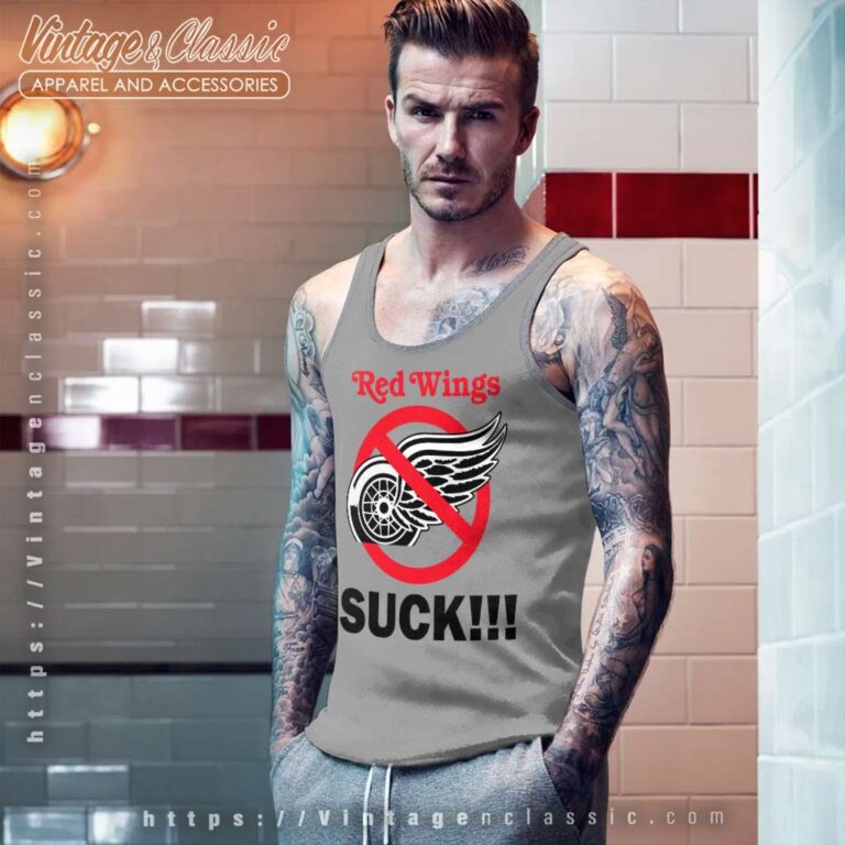 Detroit Red Wings Suck Hockey Tank Top Racerback Detroit Red Wings Suck Hockey Tank Top Racerback