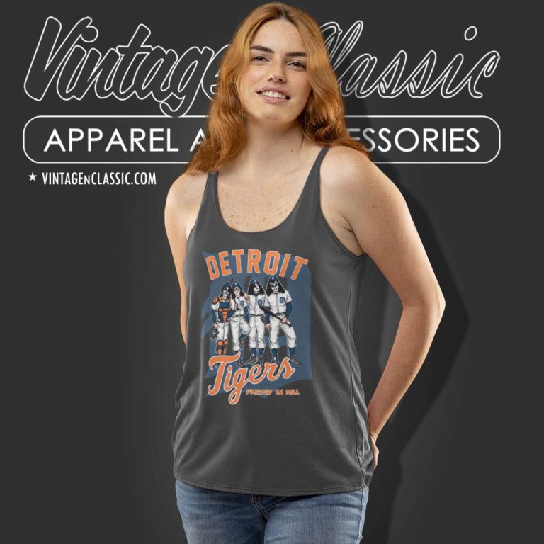 Detroit Tigers Dressed To Kill Tank Top Racerback Detroit Tigers Dressed To Kill Tank Top Racerback