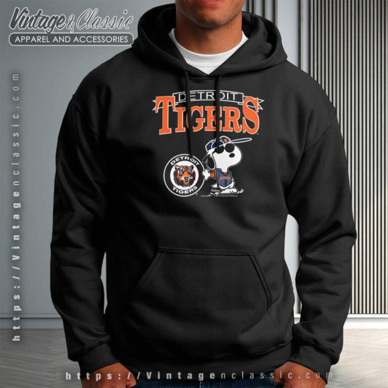 Detroit Tigers Joe Cool Snoopy Hoodie Detroit Tigers Joe Cool Snoopy Hoodie