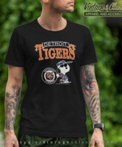Detroit Tigers Joe Cool Snoopy T Shirt