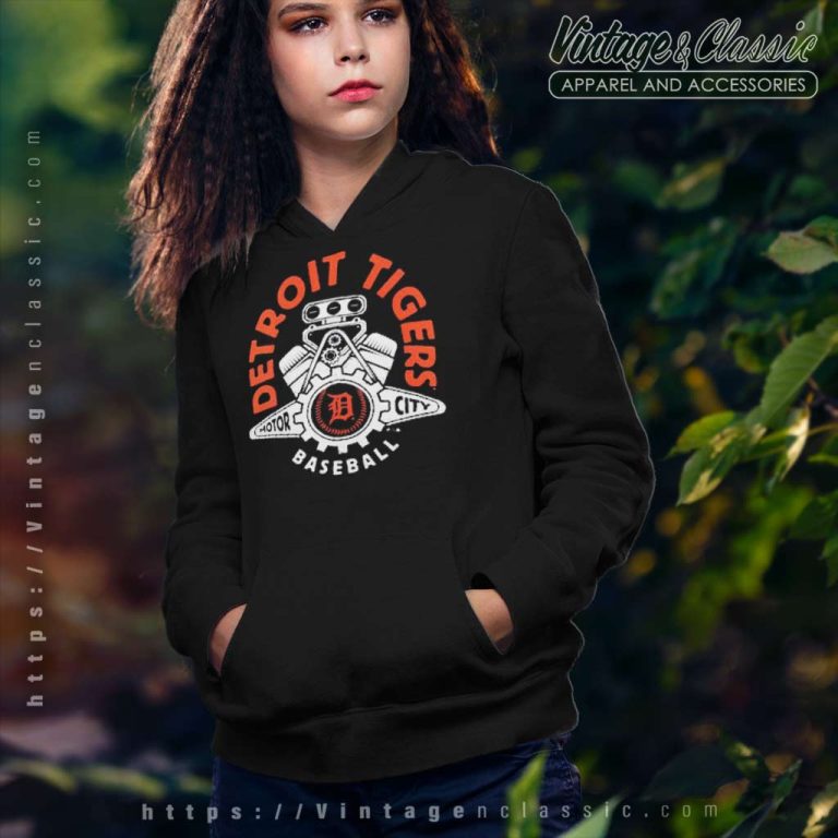 Detroit Tigers Motor City Baseball Hoodie Detroit Tigers Motor City Baseball Hoodie