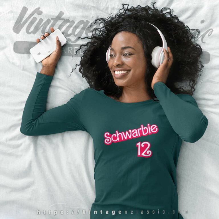 Devan Kaney Schwarbie 12 Barbie Long Sleeve Tee Devan Kaney Schwarbie 12 Barbie Long Sleeve Tee