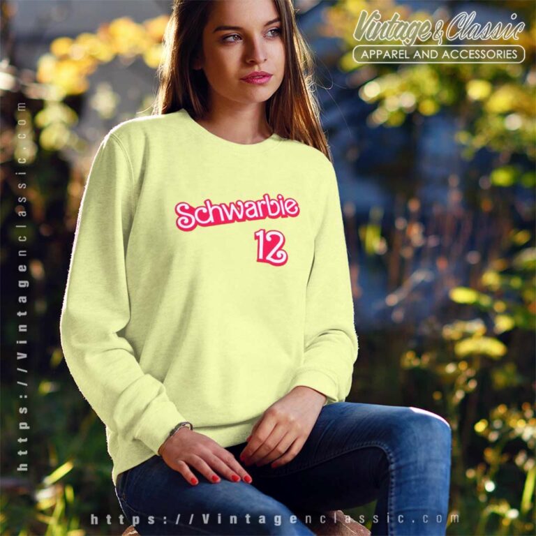 Devan Kaney Schwarbie 12 Barbie Sweatshirt Devan Kaney Schwarbie 12 Barbie Sweatshirt