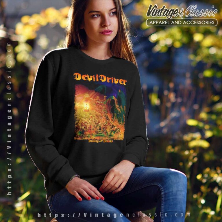 Devildriver Shirt Dealing With Demons Vol Ii Sweatshirt Devildriver Shirt Dealing With Demons Vol Ii Sweatshirt