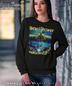 Devildriver Shirt Through The Depths 4 Devildriver Shirt Through The Depths Sweatshirt