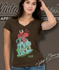 Devils Elbow Mountain Bike Trail V Neck TShirt