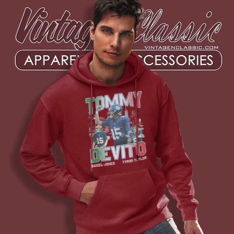 Devito Tommy Cutlets Giants Qb Italian Hoodie Devito Tommy Cutlets Giants Qb Italian Hoodie