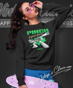 Dexters Laboratory St Patricks Day Pinch If You Dare Sweatshirt