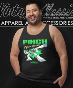 Dexters Laboratory St Patricks Day Pinch If You Dare Tank Top Racerback