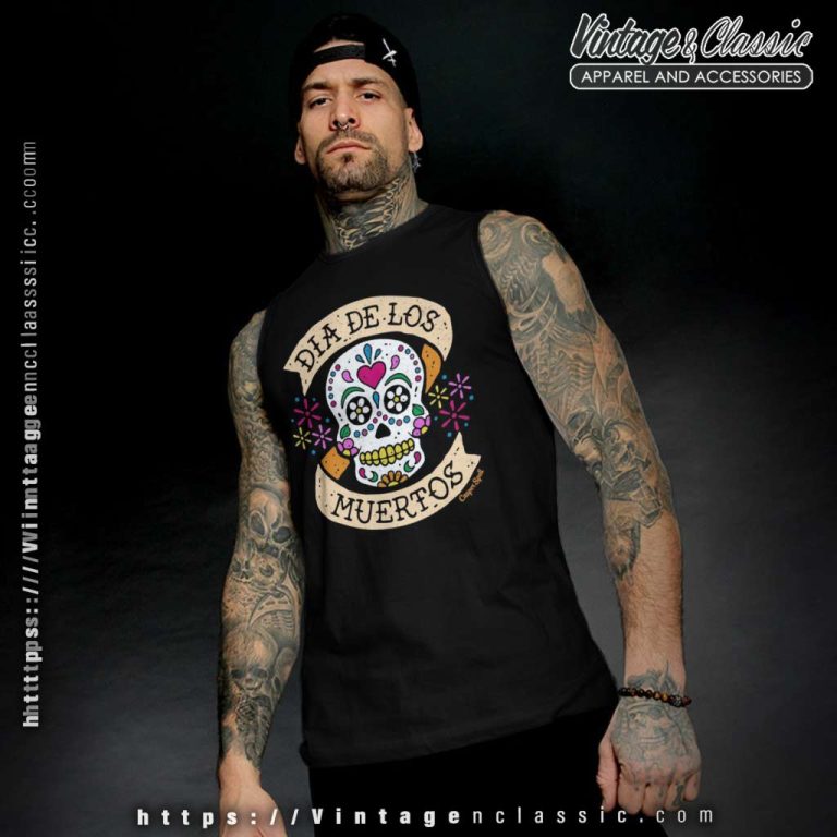 Dia De Los Muertos Mc Skull Style Tank top Dia De Los Muertos Mc Skull Style Tank top