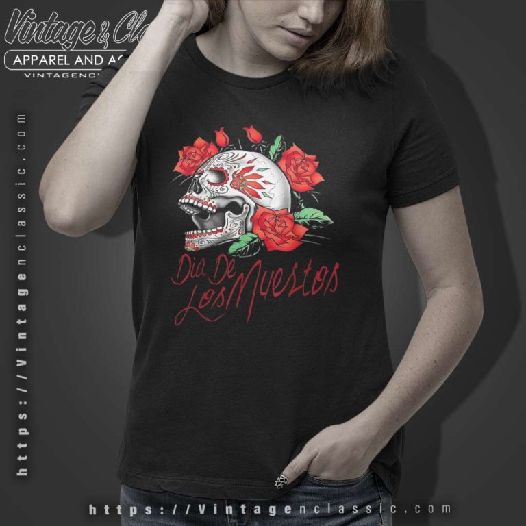 Dia De Los Muertos Sugar Skull Women TShirt Dia De Los Muertos Sugar Skull Women TShirt