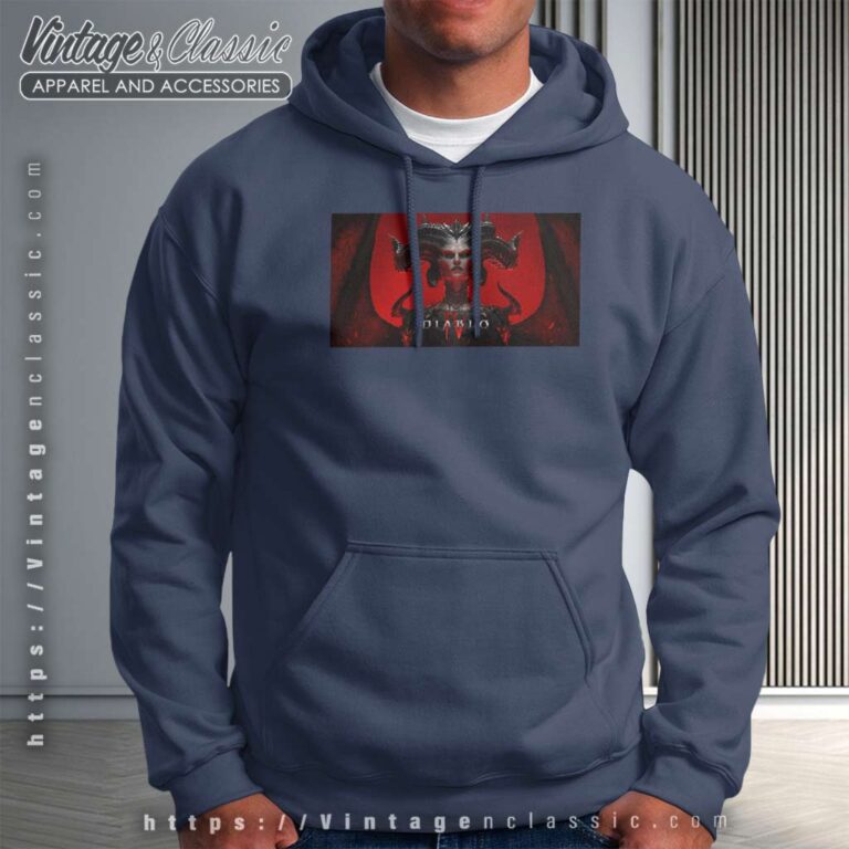Diablo Iv 2023 Game Poster Hoodie Diablo Iv 2023 Game Poster Hoodie