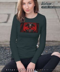 Diablo Iv 2023 Game Poster Long Sleeve Tee