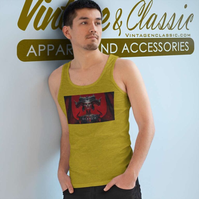 Diablo Iv 2023 Game Poster Tank Top Racerback Diablo Iv 2023 Game Poster Tank Top Racerback