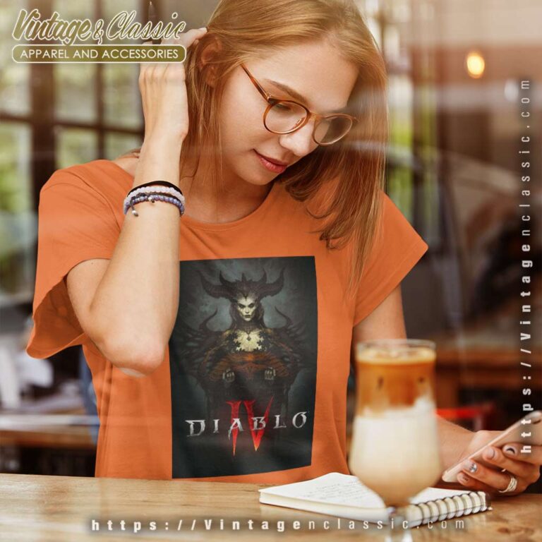 Diablo Iv Video Game Women TShirt Diablo Iv Video Game Women TShirt