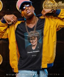 Dianne Feinstein Shirt The Political Journey Of A Trailblazing Senator V Neck TShirt