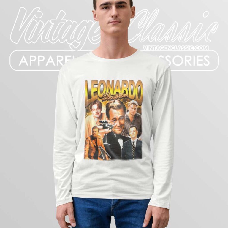 Dicaprio Killers Of The Flower Moon Long Sleeve Tee Dicaprio Killers Of The Flower Moon Long Sleeve Tee