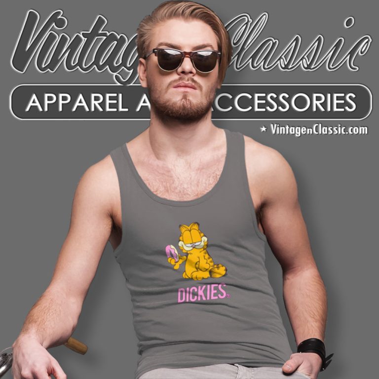 Dickies Garfield Collaborative Tank Top Racerback Dickies Garfield Collaborative Tank Top Racerback