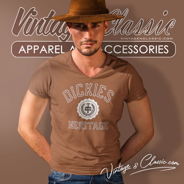 Dickies Oxford Black V Neck TShirt Dickies Oxford Black V Neck TShirt