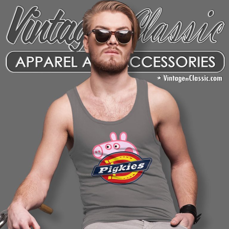 Dickies Pigkies Peppa Pig Tank Top Racerback Dickies Pigkies Peppa Pig Tank Top Racerback