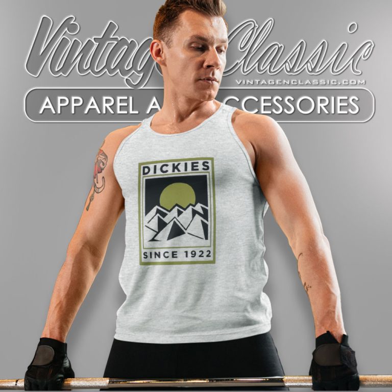 Dickies Sleeve Graphic Pacific Logo Tank Top Racerback Dickies Sleeve Graphic Pacific Logo Tank Top Racerback