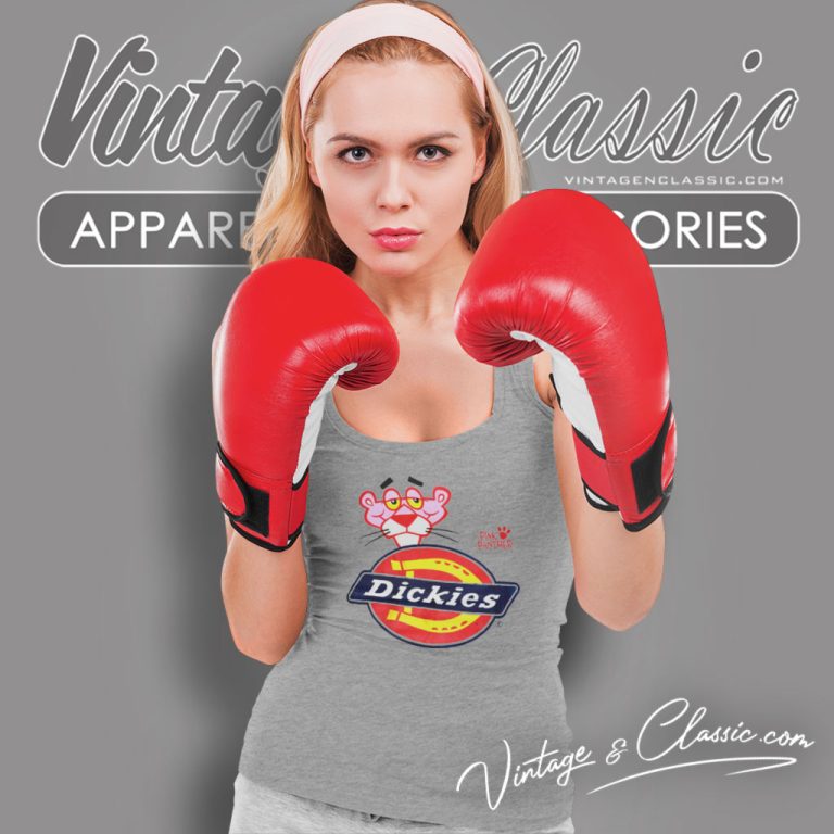 Dickies X Pink Panther Collaboration Tank Top Racerback Dickies X Pink Panther Collaboration Tank Top Racerback