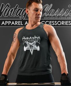 Dickies X Thrasher Collaboration Tank Top Racerback