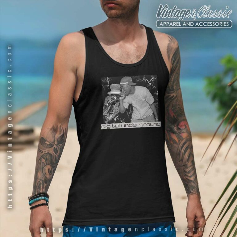 Digital Underground Tupac Shakur Tank Top Racerback Digital Underground Tupac Shakur Tank Top Racerback