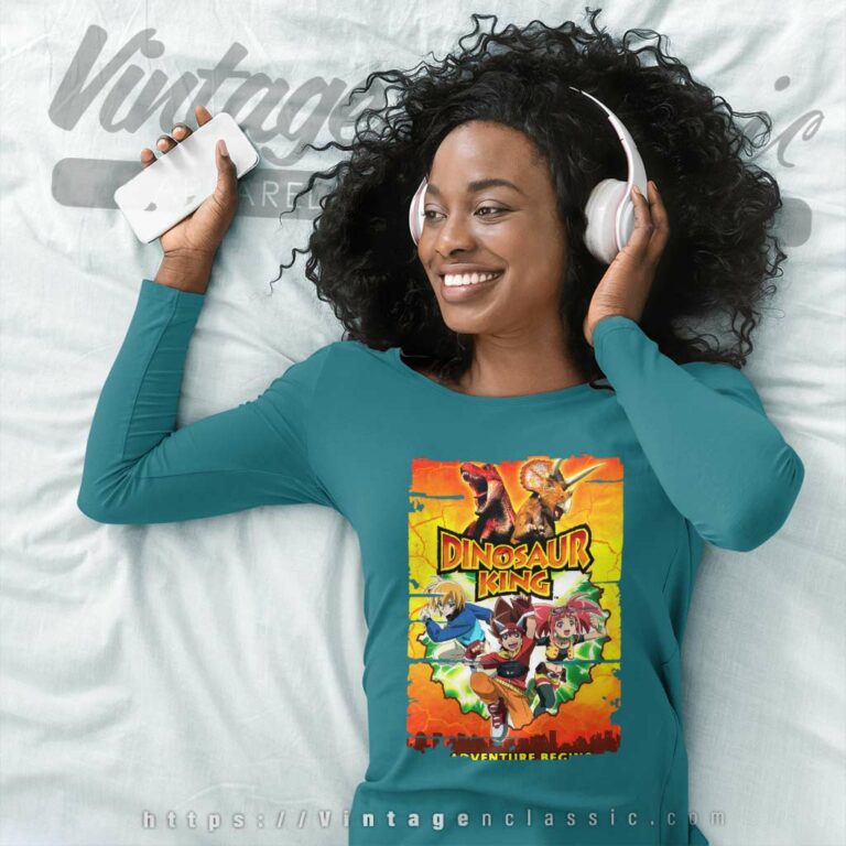 Dinosaur King Poster Long Sleeve Tee Dinosaur King Poster Long Sleeve Tee