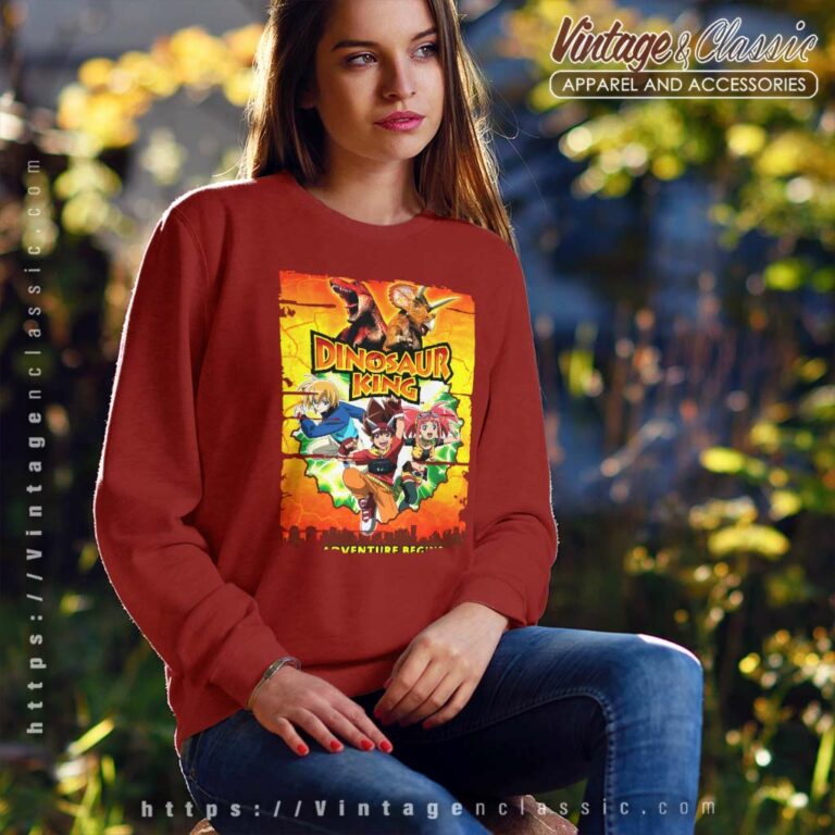 Dinosaur King Poster Sweatshirt Dinosaur King Poster Sweatshirt