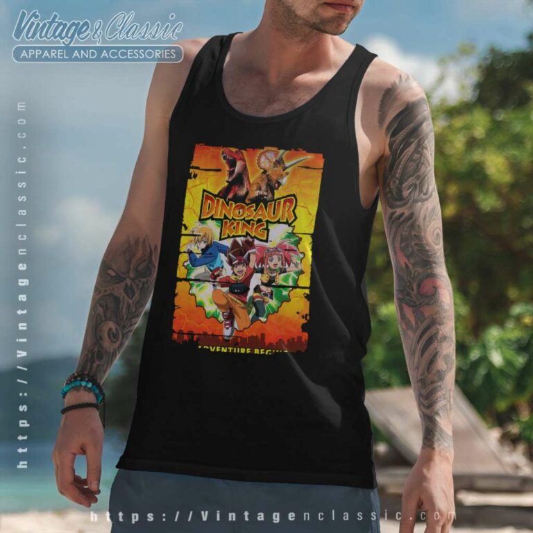 Dinosaur King Poster Tank Top Racerback Dinosaur King Poster Tank Top Racerback