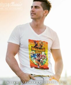 Dinosaur King Poster V Neck TShirt