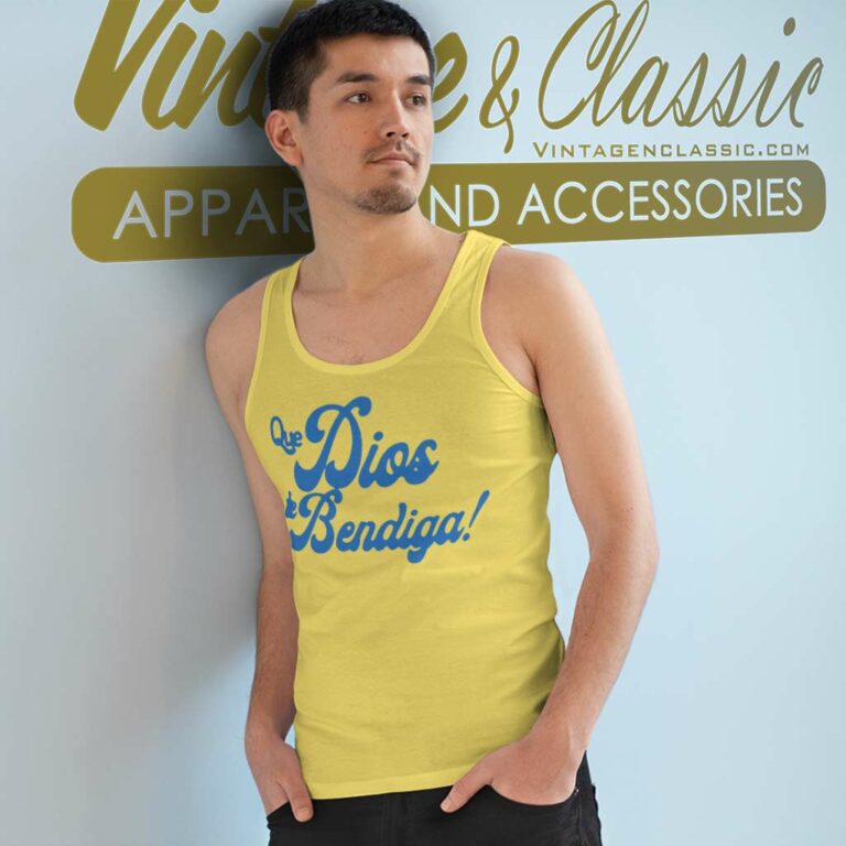 Dios Te Bendiga Tank Top Racerback Dios Te Bendiga Tank Top Racerback