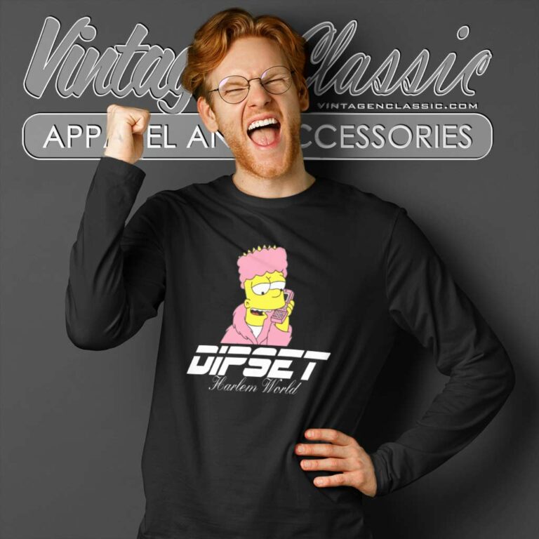 Dipset Killa Bart Simpson Long Sleeve Tee Dipset Killa Bart Simpson Long Sleeve Tee