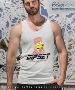 Dipset Killa Bart Simpson Tank Top Racerback