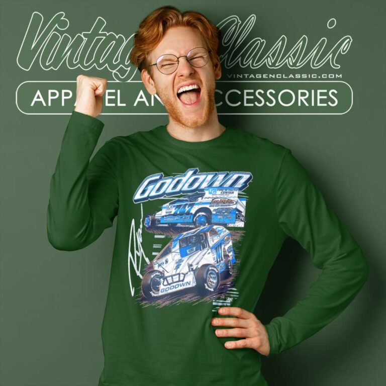 Dirt Kart Racing Ryan Godown Long Sleeve Tee Dirt Kart Racing Ryan Godown Long Sleeve Tee