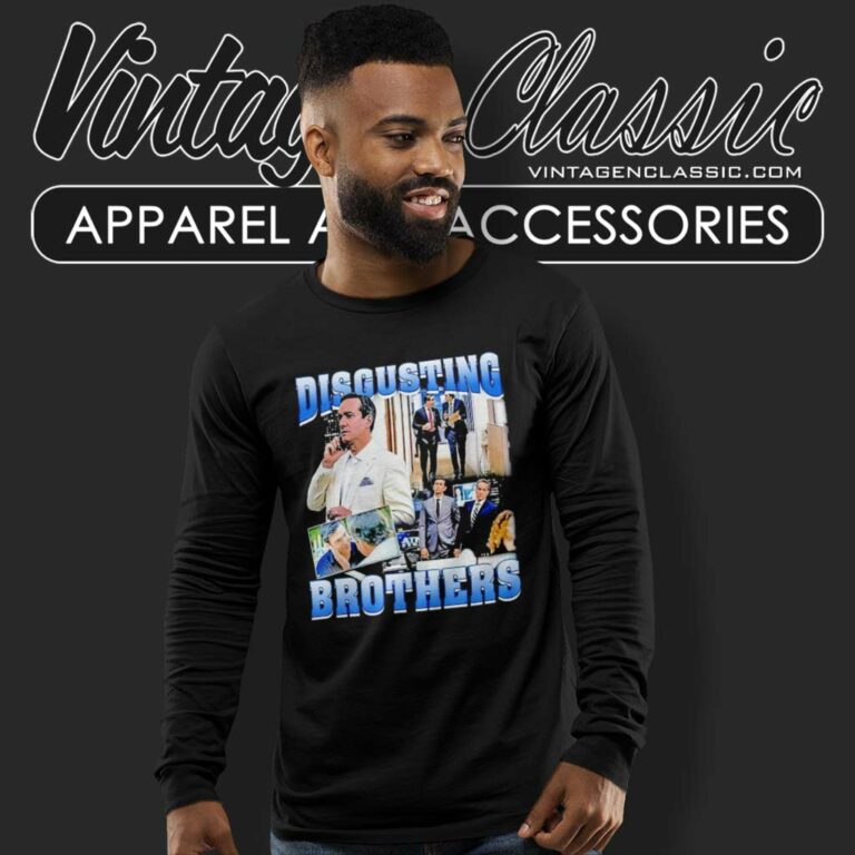 Disgusting Brothers Vintage Graphic Long Sleeve Tee Disgusting Brothers Vintage Graphic Long Sleeve Tee